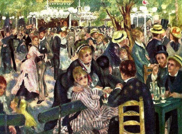 Pierre-Auguste Renoir bal pa moulin de la galette oil painting image